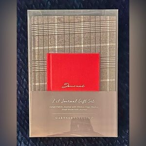 NIB~Gartner Studios Set of 2 Journals (1 large & 1 small)